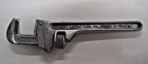 Vintage Ridgid 8" Monkey Schraubenschlüssel Patent 1929 - Bild 1 von 8