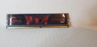 G. SKILL Aegis 8GB (1x 8GB) PC4-24000 (DDR4-2400) Memory (F43000C16S8GISB) - Image 1 of 4