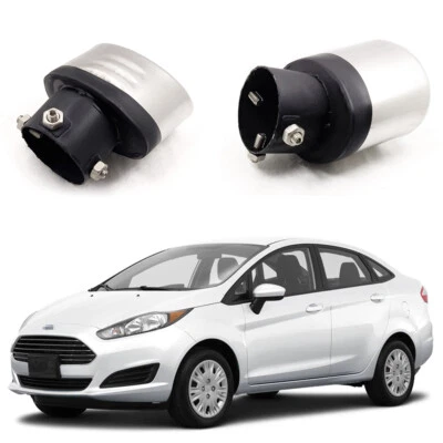 Punta de silenciador de escape de coche para Ford Fiesta Sedán 2013-2017 #1017 Foto 1 de 4