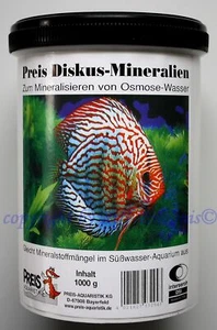 Preis-Diskus Mineralien Preis Aquaristik 1000g Mineralsalz für Discus 38,49€/kg - Picture 1 of 1
