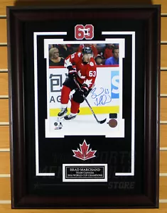 Brad Marchand Boston Bruins Signed Autographed Canada World Cup 8x10 Framed - Picture 1 of 4