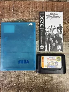 Virtua Fighter -Sega Genesis 32x Cartridge And Manual - Picture 1 of 5