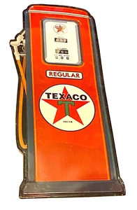 Letrero metálico para bomba de gas Texaco 24 pulgadas Alto x 9,5 pulgadas. - Imagen 1 de 1