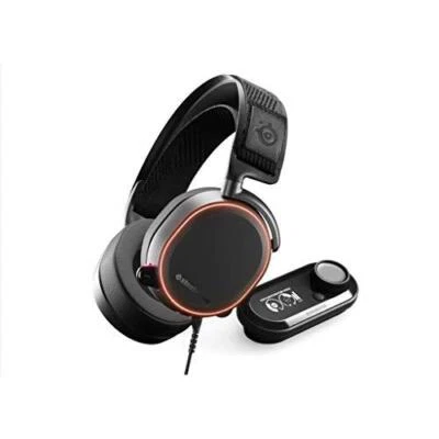 SteelSeries Gaming Headset Arctis Pro + Game DAC Wired Black 61453 - Image 1 of 4