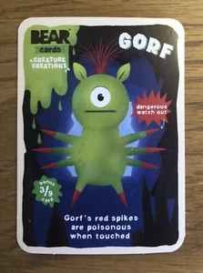 Bear Yo-yo Animals Limited Edition bonus Card Creature Creations Gorf YOYO - Picture 1 of 2