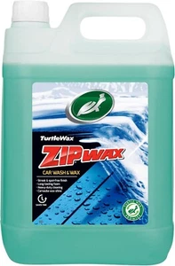 Turtle Wax 52824 Zip Wax Super Concentrated Car Wash Shampoo & Wax 5 Litre - Picture 1 of 2