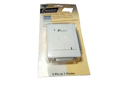 Vtg Fellowes Computerware IBM Compatible 99421 Auto Printer 2-Way Switch NOS - Image 1 of 2