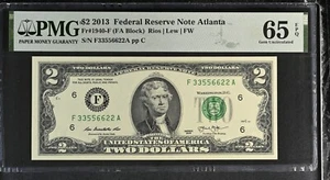 2 Dollar Bill Fancy Serial Number ***33556622*** 4 pair doubles. - Picture 1 of 2