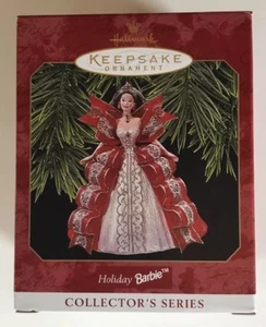 Hallmark Keepsake Ornament Holiday Barbie 5th in Series Christmas 1997 NEW - Picture 1 of 6