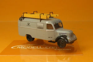 Busch 51804 IFA Robur Garant 30k BTW Deutsche Post grau 1:87 NEU Modellauto - Picture 1 of 2