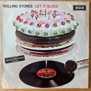 Rolling Stones - Let It Bleed / LP - 1. UK-Press. 1969 & Poster - Bild 1 von 5
