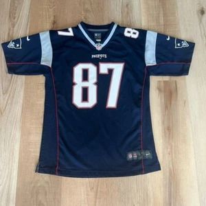 Nike On Field NFL New England Patriots Rob Gronkowski #87 Jersey - YOUTH Large - Picture 1 of 11