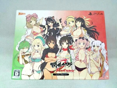 PS4 Senran Kagura Burst Re:Newal Limited Nyu Nyu DX Pack w/ BONUS Strap Art Book - Image 1 of 3
