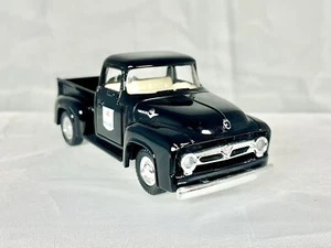 Road Champs 1956 Ford F-100 Mobilgas Socony-Vacuum Pickup Truck 1:43 Black - Picture 1 of 16