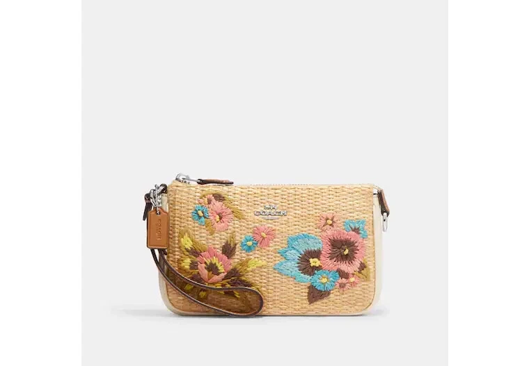 Coach Nolita 19 With Floral Embroidery CJ724