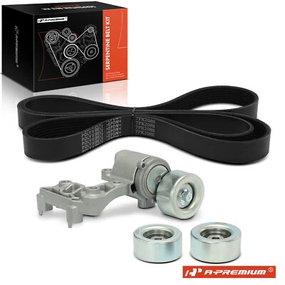 4x Kit de componentes de transmisión por correa serpentina para Toyota Camry 2007-2011 Lexus V6 3,5 L Foto 1 de 4