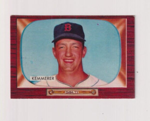 RUSS KEMMERER 1955 BOWMAN BASEBALL VINTAGE ROOKIE CARD #222 BOSTON RED SOX RARE