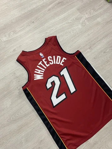 Nike Jersey NBA Miami hits 21# WHITESIDE Cover