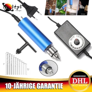 Elektrisch Mini Bohrstift Drill Handbohrmaschine DIY Handbohrer Mit EU Netzteil - Bild 1 von 21