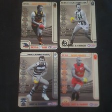2018 AFL Teamcoach  Best & Fairest Choose Your Card