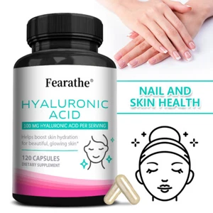 Hyaluronic Acid Capsules - Supports Joint Lubrication And Skin Hydration - Picture 1 of 13