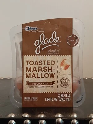 LOTE 2 RECAMBIOS DE ACEITE PERFUMADO ENCHUFES DE VIDRIO MALVAVISCO TOSTADO RARO DESCONTINUADO  Foto 1 de 2