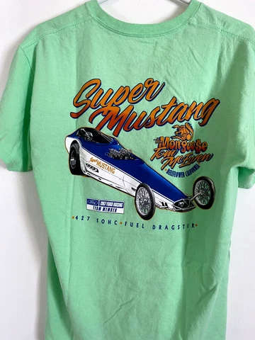 TOM MONGOOSE MCEWEN NHRA AHRA 427 1967 FORD T/F DRAG RACING T- SHIRT Cover
