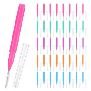 50 Pcs Orthodonti Cleaning Brush Toothbrush for Braces Interdental Brushes - Picture 1 of 12