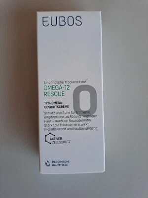EUBOS Omega-12 Rescue Gesichtscreme 50ml PZN 07392894 | MHD 02/2026 |