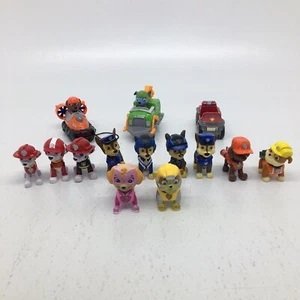 Lot of Paw Patrol Vehicles & Toy Figures Cake Toppers Skye Chase Marshall Rubble - Picture 1 of 17