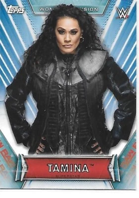 2019 Topps WWE Wresting Women's Division Tamina - Image 1 of 2