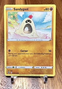 Sandygast 099/195 Non Holo Silver Tempest Pokemon Card NM - Picture 1 of 2