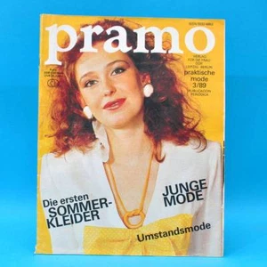 DDR Pramo 3 1989 Praktische Mode Schnittmuster Umstandsmode Sommerkleider E - Bild 1 von 1