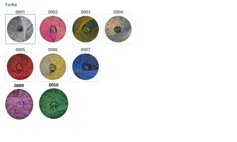 ONline Linie 521 VITORIA Merinowolle + Baumwolle Tweed-Effekt lange Lauflänge