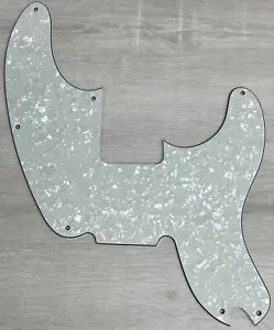 For Fits Fender Telecaster Precision Bass Guitar Pickguard, Ivory White Pearl - Picture 1 of 5