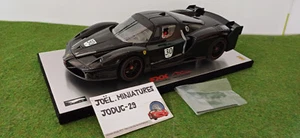 FERRARI FXX noire MICHAEL SCHUMACHER # 30 SUPER ELITE 1/18 HOT WHEELS L7126 Ed L - Imagen 1 de 11