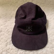 New H&M Divided Men’s Faux Suede D&B Supply Hat / Baseball Cap