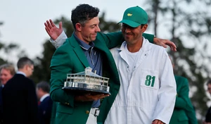 Rory McIlroy Wins The 2025 Masters at Augusta National - Stampa magnetica lucida 4x6 - Foto 1 di 2