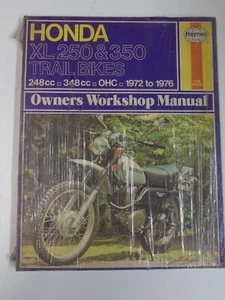 Haynes Service & Repair Manual Honda XL250&350 '72-'76 0209 - Imagen 1 de 2