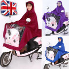 Waterproof Mobility Scooter Bike Rain Suit Till Cover Mac Poncho Hooded Coat