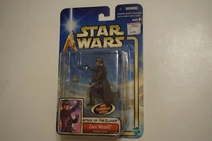Star Wars El Ataque de los Clones Zam Wesel Cazarrecompensas MOSC Pegatina Variación - Imagen 1 de 4