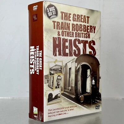 New THE GREAT TRAIN ROBBERY & OTHER BRITISH HEISTS Region 2 DVD 2013 Sealed - Image 1 of 4