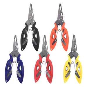 Fishing Pliers Split Line Cutters Stainless Steel Braid Hook Cutter Hook Remover - Picture 1 of 17