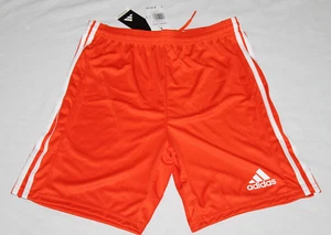 Adidas Youth Squadra 21 Orange/White Aeroready Athletic Shorts Size Large - Picture 1 of 7