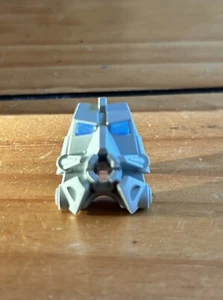 LEGO Brand BIONICLE Head Connector Block 32553c05 Lt Gray & Trans Medium Blue x1 - Picture 1 of 4
