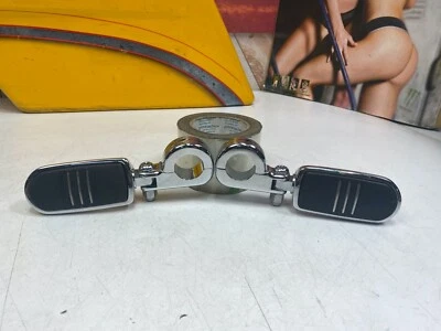 🔥OEM Harley 88-23 Streamliner 1.25" Barra de protección de motor contra choques Carretera Touring Clavijas Foto 1 de 4