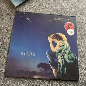 Simply Red - Stars - Used Vinyl Record - 40 - J15851z - Picture 1 of 2