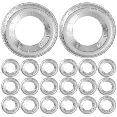 Fodere per in foglio di alluminio da 100 pezzi Copri fornello Coperture - Immagine 1 di 4