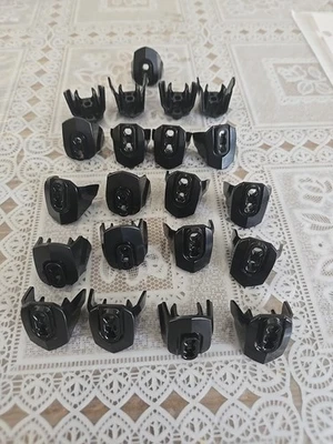 LEGO PART 90641  X25 Figure Limb Cover, Size 3 Armor w/ Ball Joint Socket Black  - Image 1 of 4