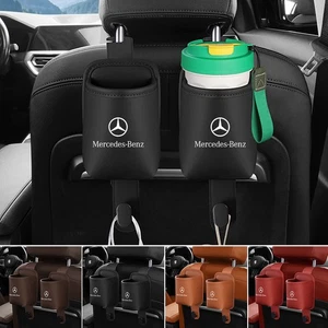 2x Rücksitz Autositzhaken Getränkehalter Halterung Für Mercedes Benz - Bild 1 von 7
